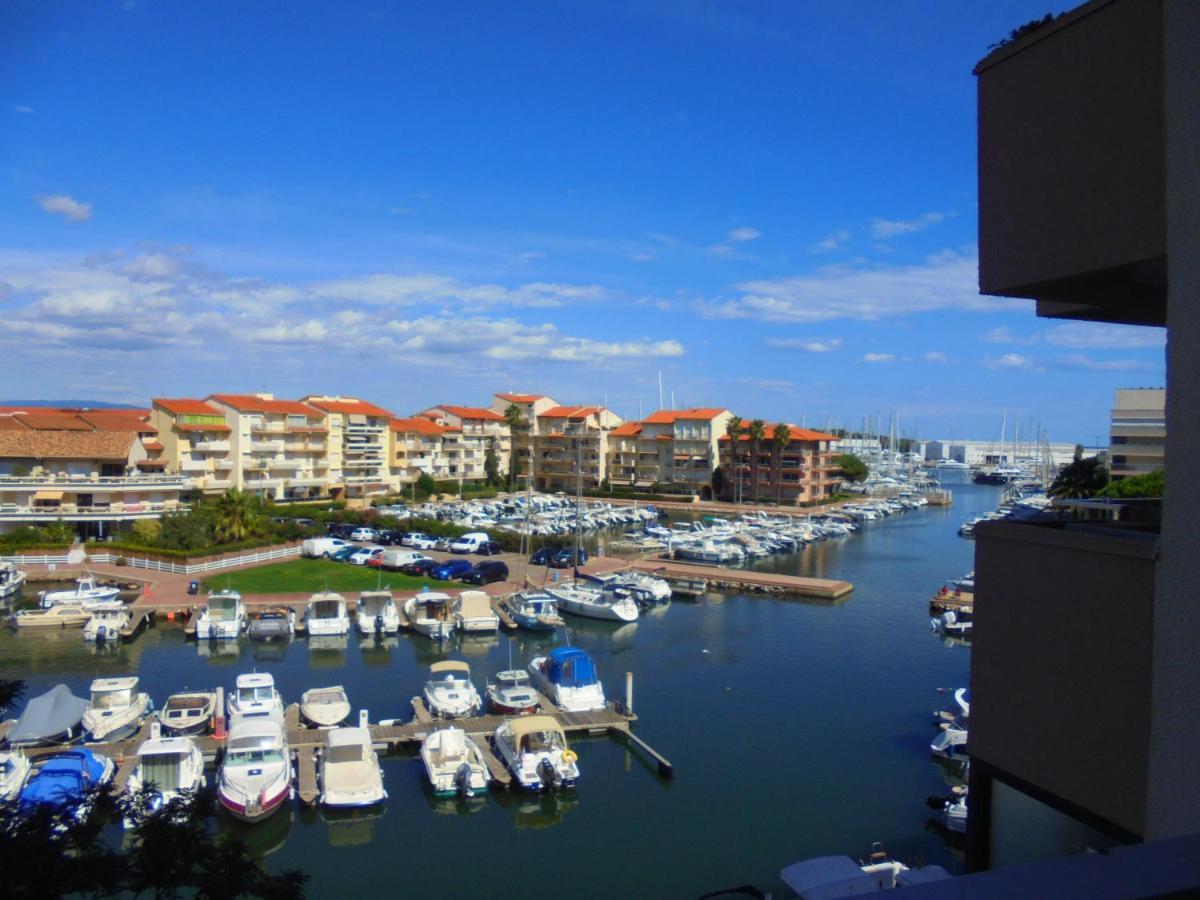 Appartement T2 Vue Mer Et Port,2 Balcons, Parking Prive Canet-en-Roussillon Εξωτερικό φωτογραφία