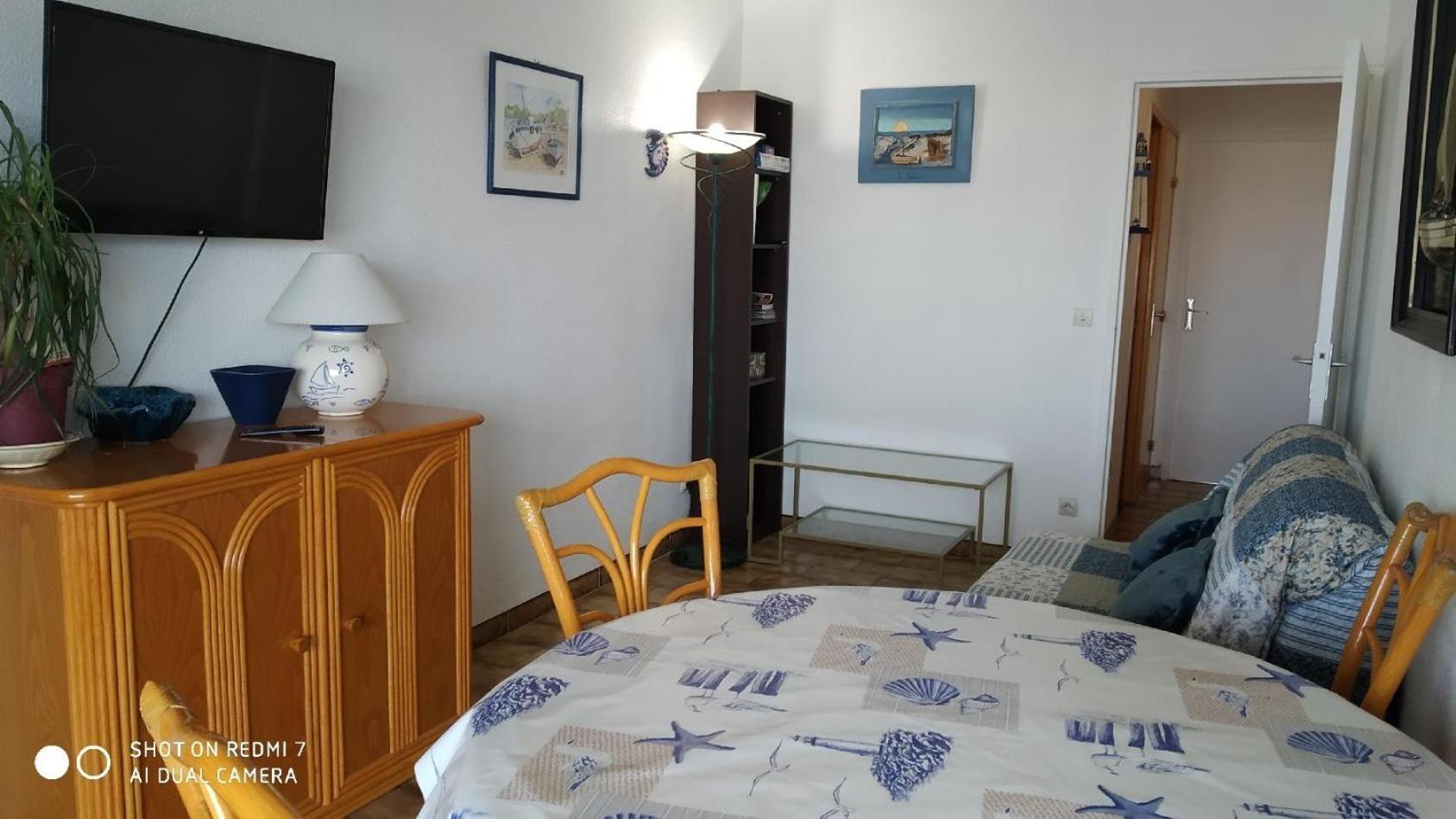 Appartement T2 Vue Mer Et Port,2 Balcons, Parking Prive Canet-en-Roussillon Εξωτερικό φωτογραφία