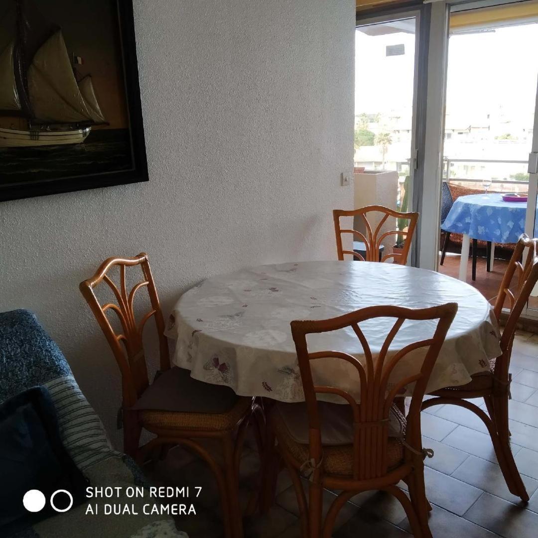 Appartement T2 Vue Mer Et Port,2 Balcons, Parking Prive Canet-en-Roussillon Εξωτερικό φωτογραφία