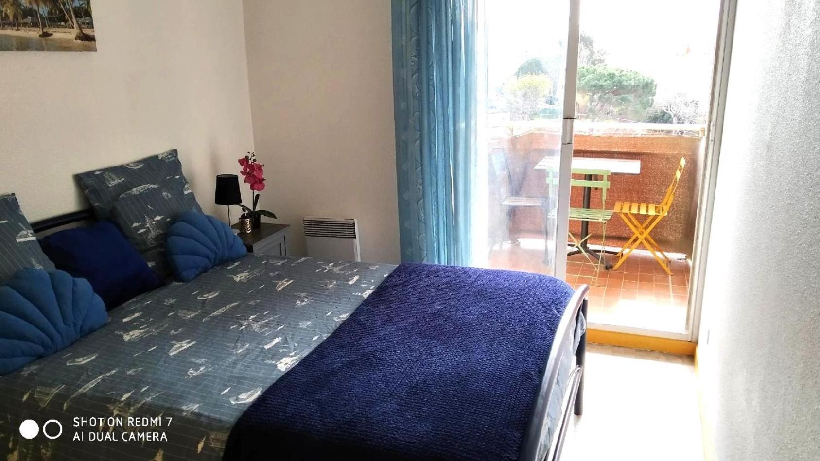 Appartement T2 Vue Mer Et Port,2 Balcons, Parking Prive Canet-en-Roussillon Εξωτερικό φωτογραφία