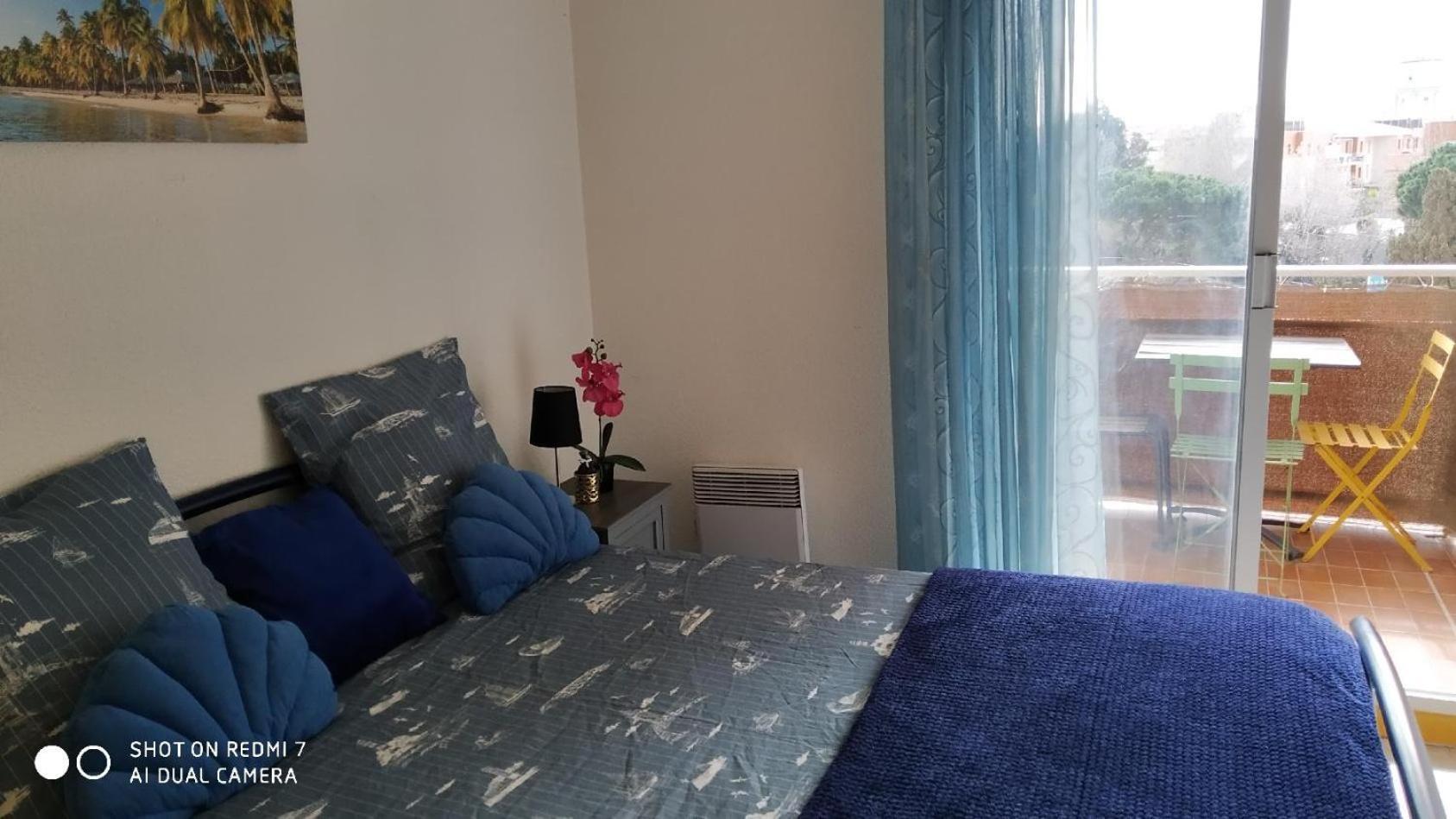 Appartement T2 Vue Mer Et Port,2 Balcons, Parking Prive Canet-en-Roussillon Εξωτερικό φωτογραφία