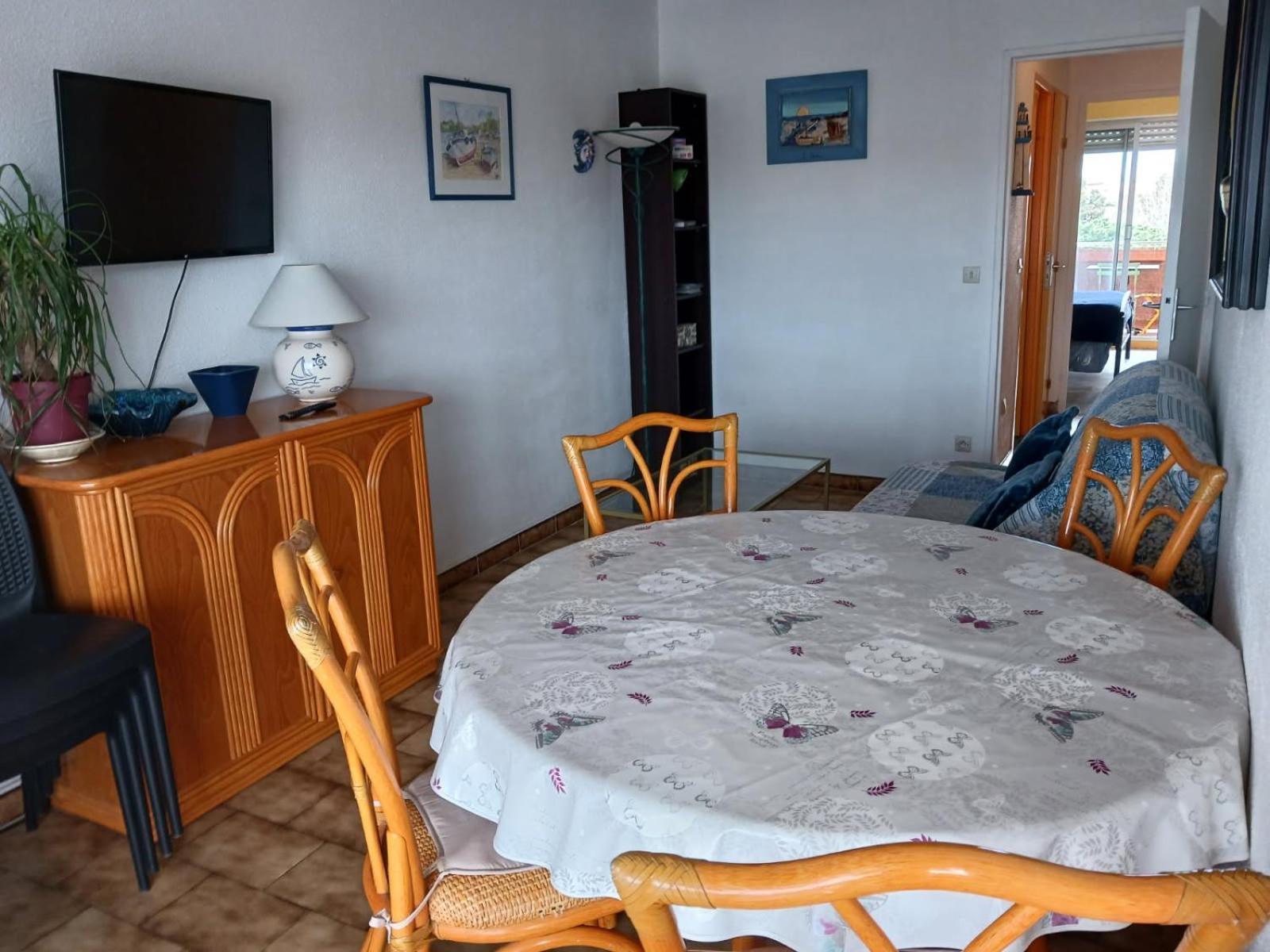 Appartement T2 Vue Mer Et Port,2 Balcons, Parking Prive Canet-en-Roussillon Εξωτερικό φωτογραφία