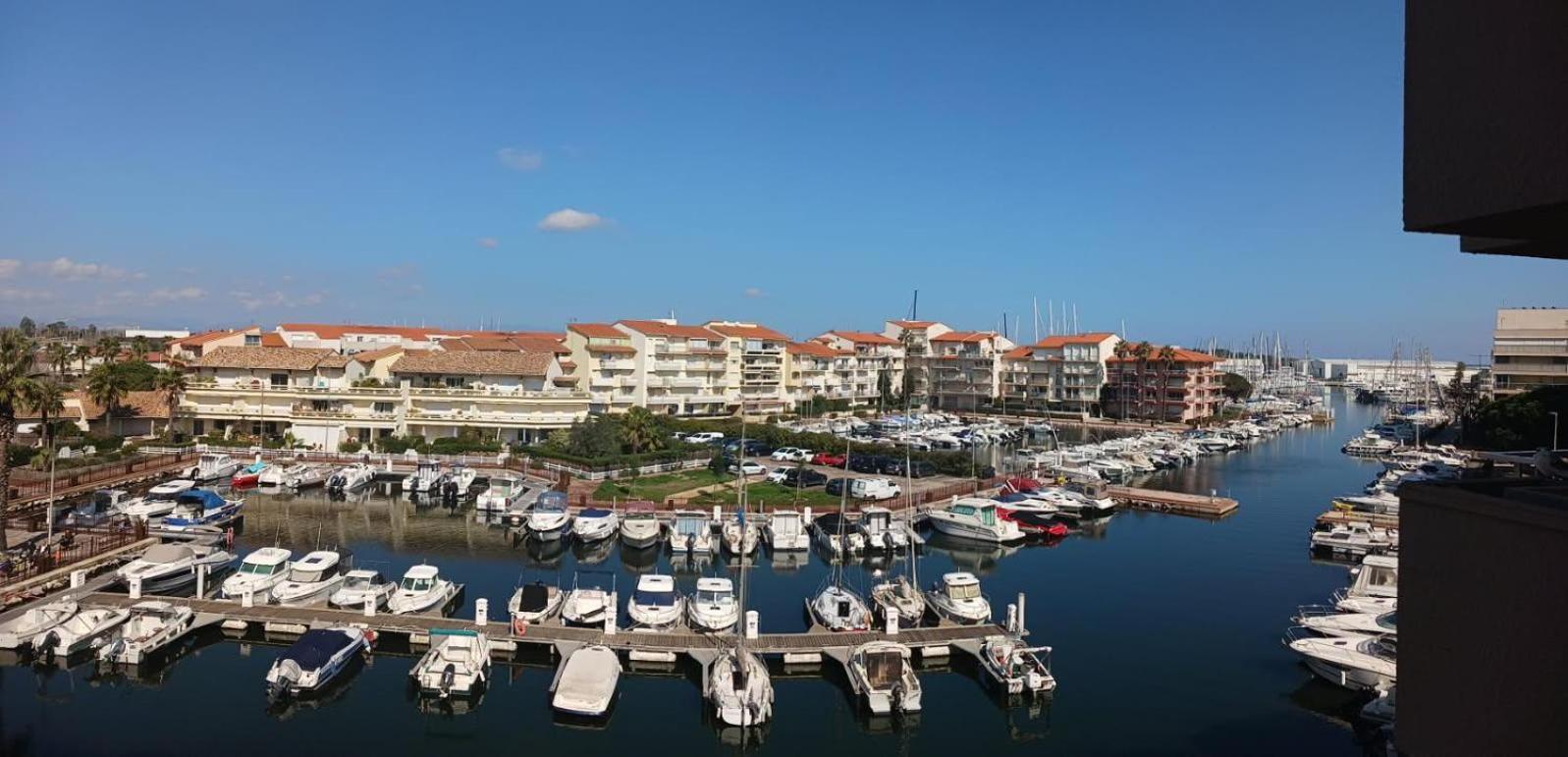 Appartement T2 Vue Mer Et Port,2 Balcons, Parking Prive Canet-en-Roussillon Εξωτερικό φωτογραφία